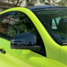 Pure Metal Fluorescein Yellow Vinyl Car Wrap K-9212