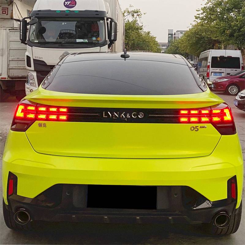 Pure Metal Fluorescein Yellow Vinyl Car Wrap K-9212