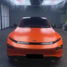 Pure Metal Orange Vinyl Car Wrap K-9225