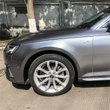 Pure Metal Titanium Grey Vinyl Car Wrap K-9205
