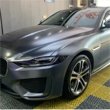 Pure Metal Titanium Grey Vinyl Car Wrap K-9205