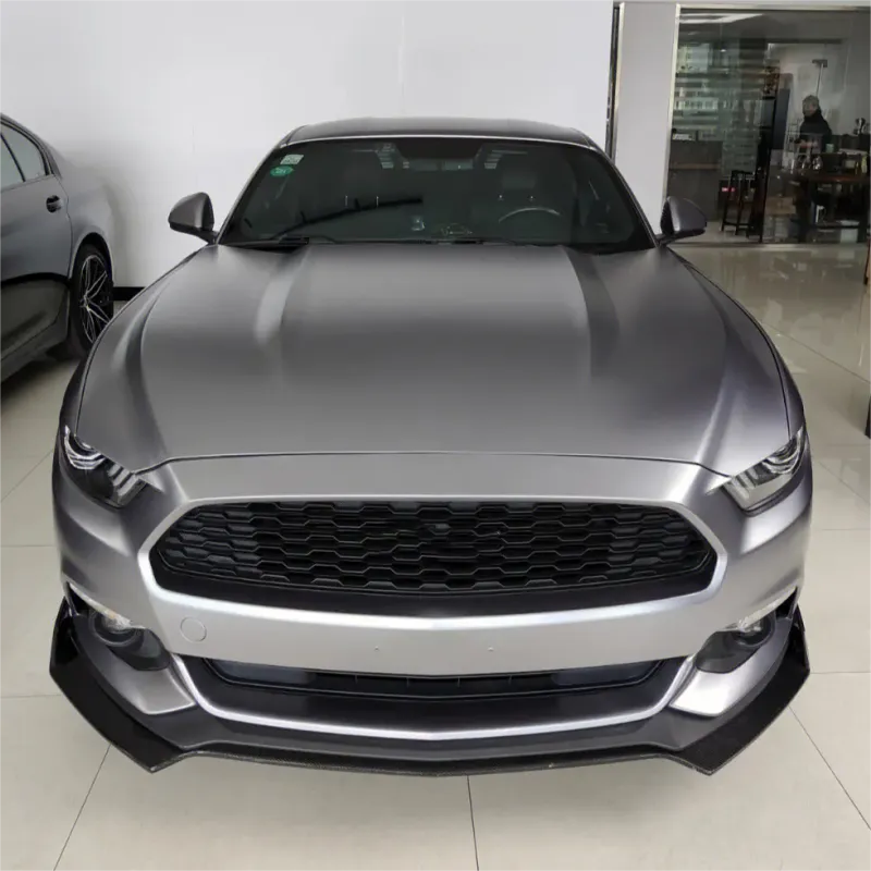 Pure Metal Titanium Grey Vinyl Car Wrap K-9205