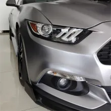 Pure Metal Titanium Grey Vinyl Car Wrap K-9205