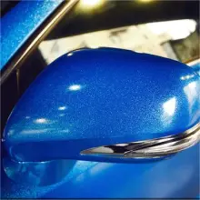 Sparkle Blue Vinyl Car Wrap K-4028
