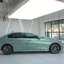 Twin Grey Green Vinyl Car Wrap K-1706