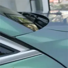 Twin Grey Green Vinyl Car Wrap K-1706