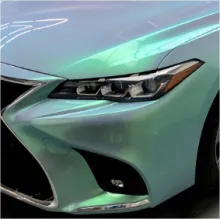 Twin Grey Green Vinyl Car Wrap K-1706