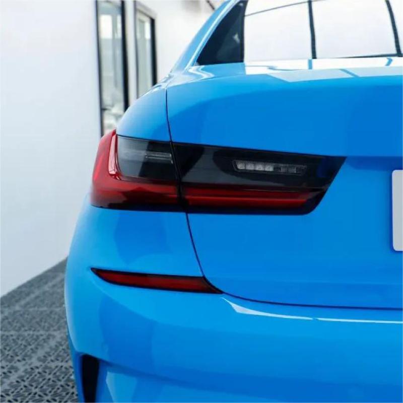 Glossy Blue Sky Vinyl Car Wrap K-1908