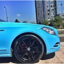 Glossy Blue Sky Vinyl Car Wrap K-1908