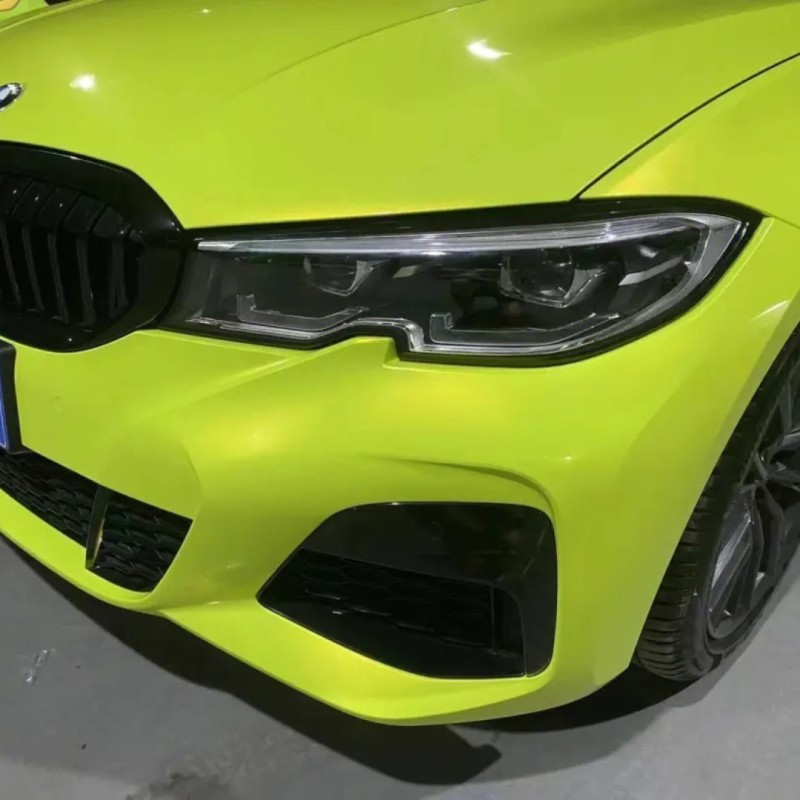 Fluorescencet Green Vinyl Car Wrap K-8006