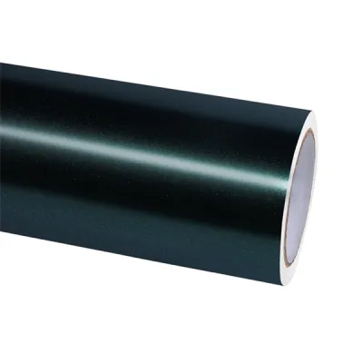Pure Metal Dark Green Vinyl Car Wrap K-9214