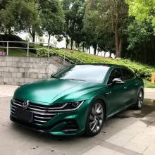 Pure Metal Dark Green Vinyl Car Wrap K-9214