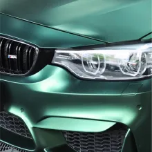 Pure Metal Dark Green Vinyl Car Wrap K-9214