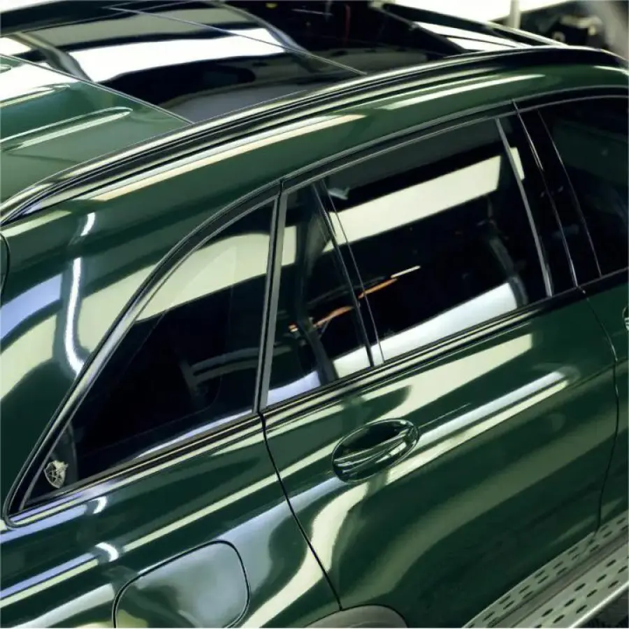 Emerald Green Vinyl Car Wrap K-1126