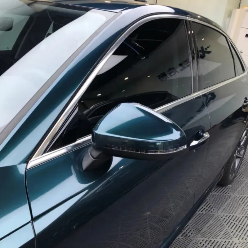 Midnight Green Vinyl Car Wrap K-1431