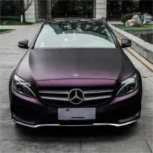 Ultra-Matte Purple Red Vinyl Car Wrap K-1018