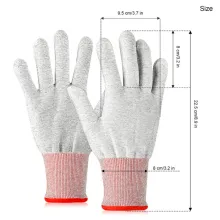 Carbon Fiber Motorcycle Vehicle Vinyl Wrap Gloves