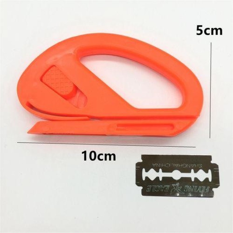 Safety Sticker Decals Wrap Cutter