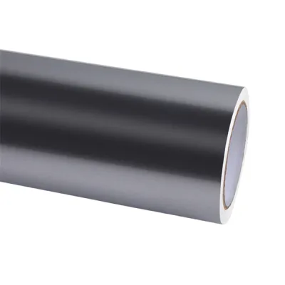 GT Silver Vinyl Car Wrap K-1438