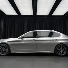 Liquid Star Silver Vinyl Car Wrap K-1301