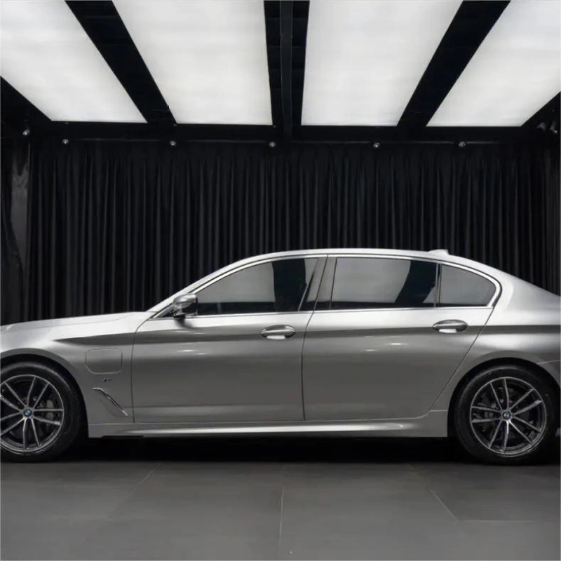 Liquid Star Silver Vinyl Car Wrap K-1301 02