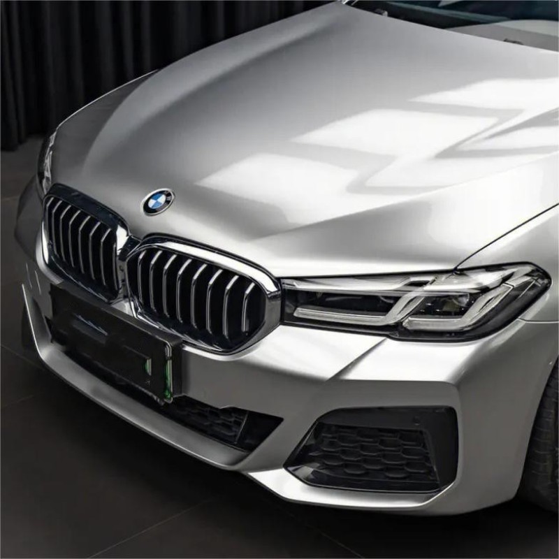 Liquid Star Silver Vinyl Car Wrap K-1301