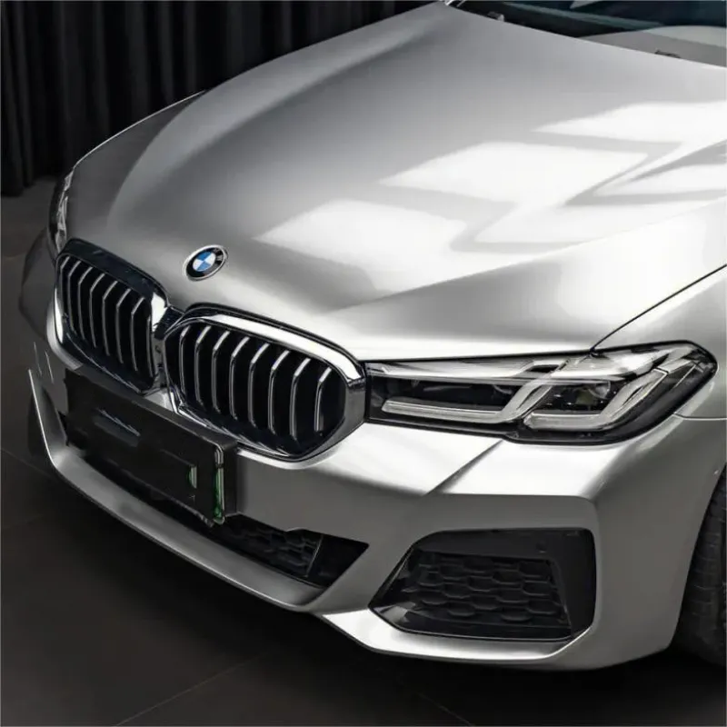 Liquid Star Silver Vinyl Car Wrap K-1301