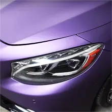 Ultra-Matte Liquid Purple Vinyl Car Wrap K-1007