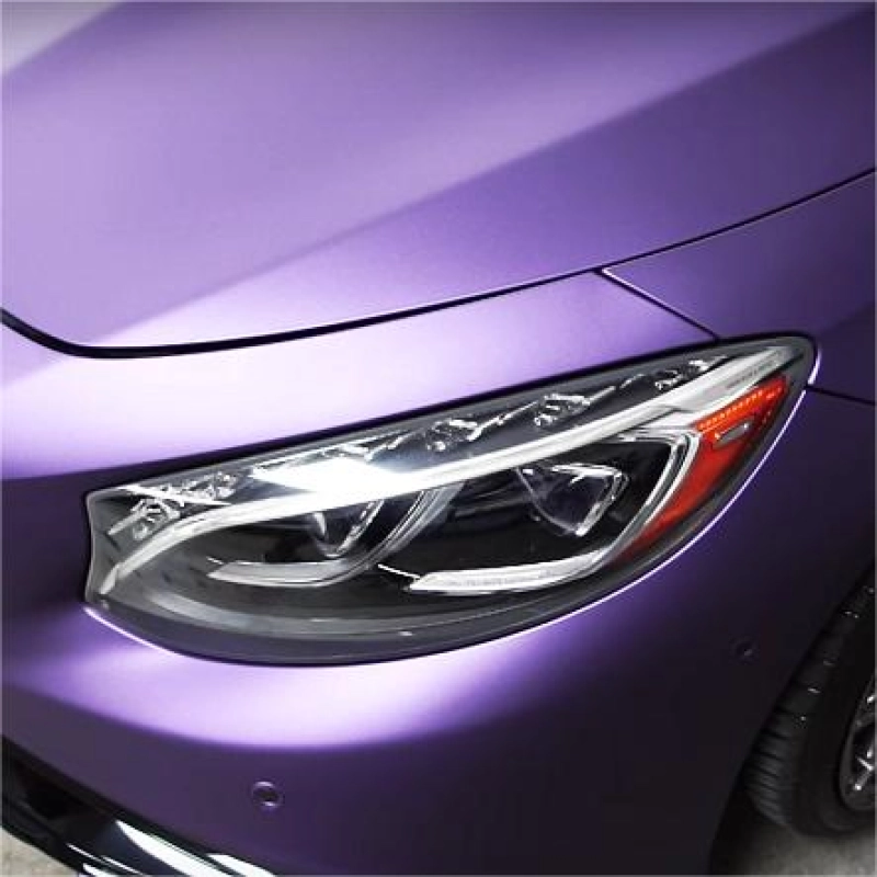 Ultra-Matte Liquid Purple Vinyl Car Wrap K-1007 02
