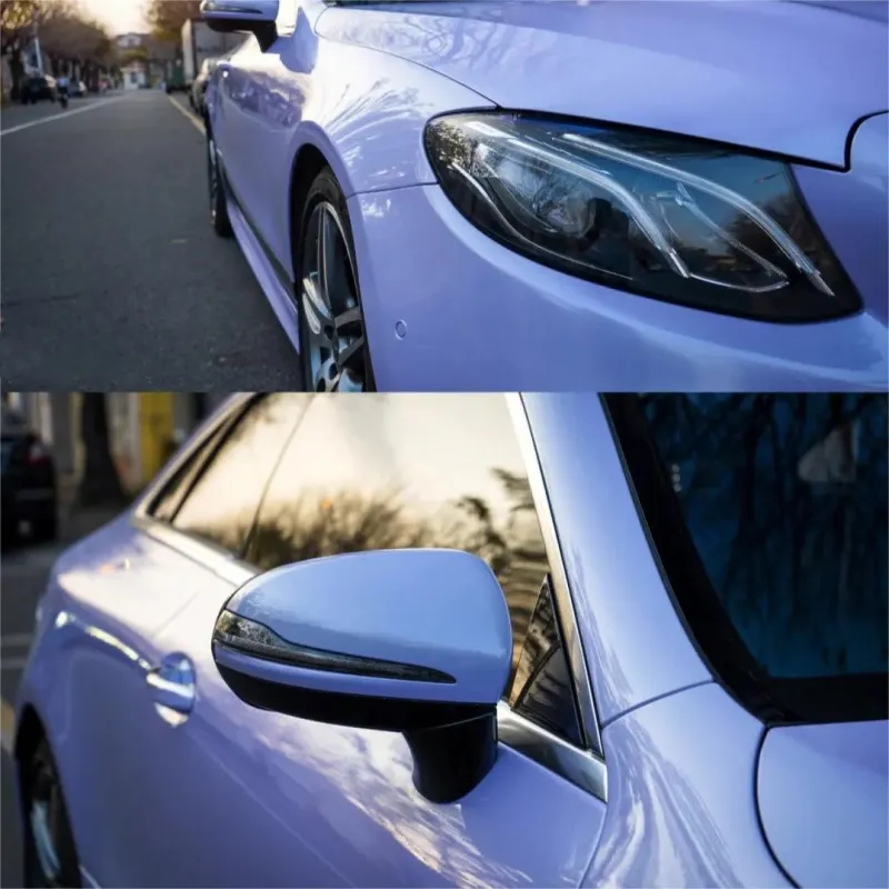 Ultra-Matte Liquid Violet Vinyl Car Wrap K-1009