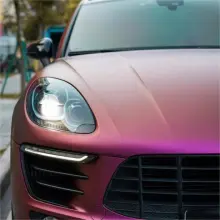 Ultra-Matte Pink Purple Vinyl Car Wrap K-1008