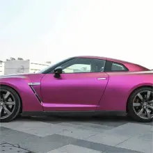 Ultra-Matte Pink Purple Vinyl Car Wrap K-1008