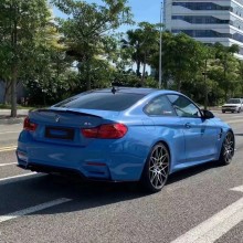 Abudhabi Blue Vinyl Car Wrap K-1909