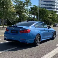 Abudhabi Blue Vinyl Car Wrap K-1909