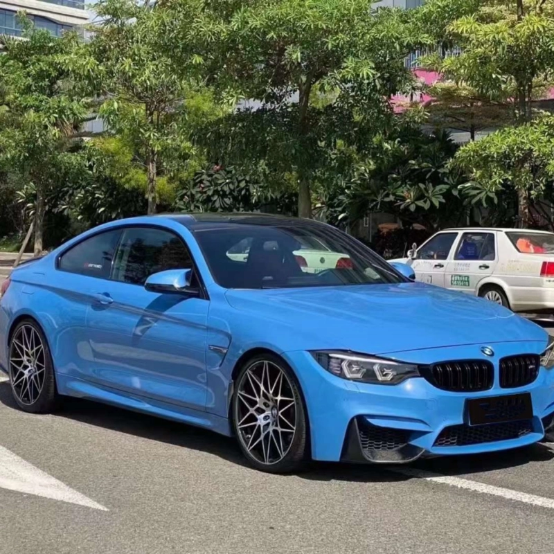 Abudhabi Blue Vinyl Car Wrap K-1909 02