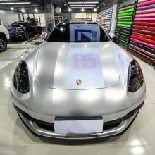 Metal Silver Vinyl Car Wrap K-2107