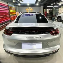 Metal Silver Vinyl Car Wrap K-2107