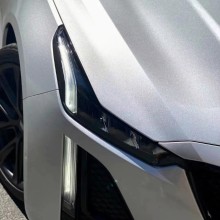 Metal Silver Vinyl Car Wrap K-2107