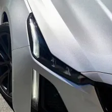 Metal Silver Vinyl Car Wrap K-2107