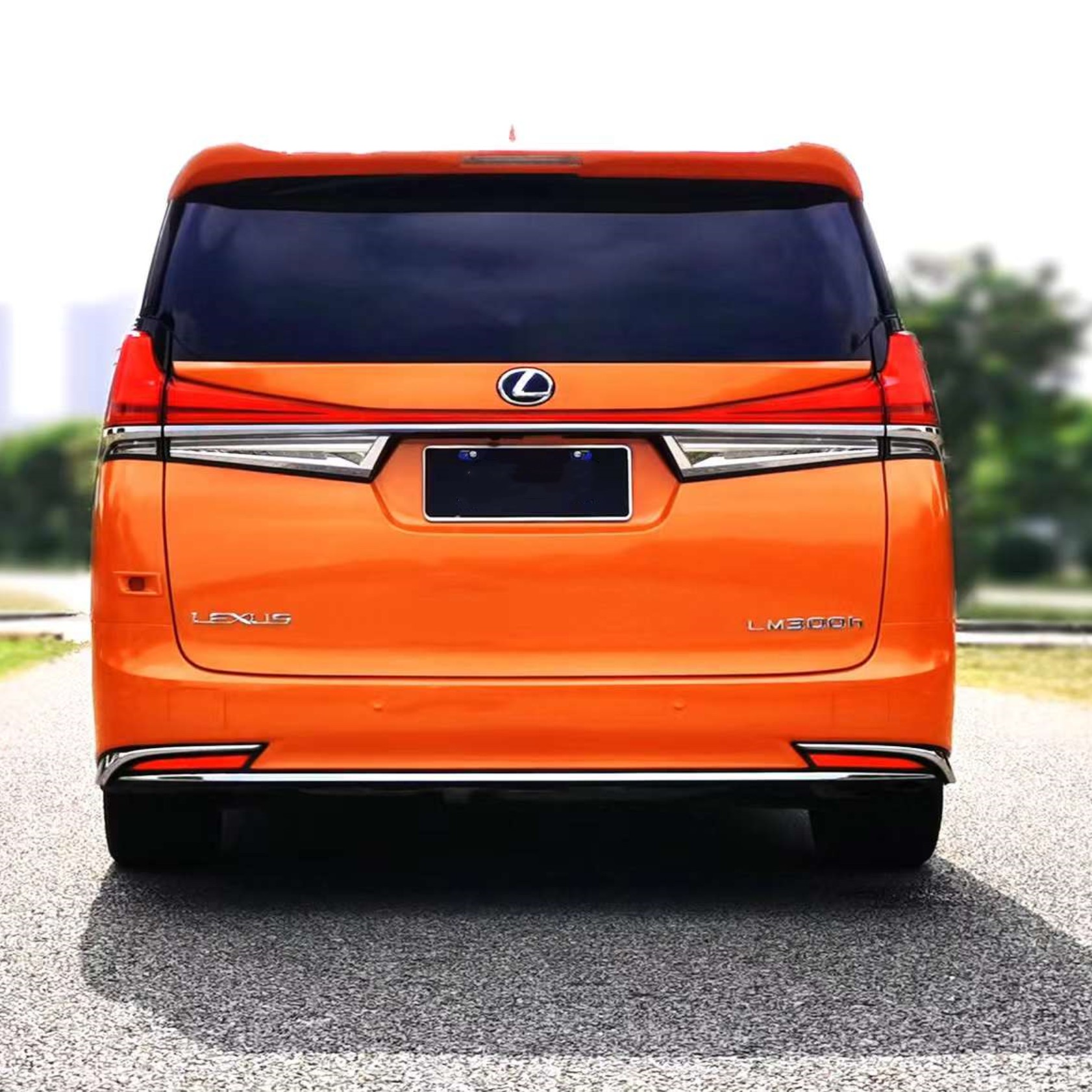 Glossy Laser Orange Vinyl Car Wrap K-3010