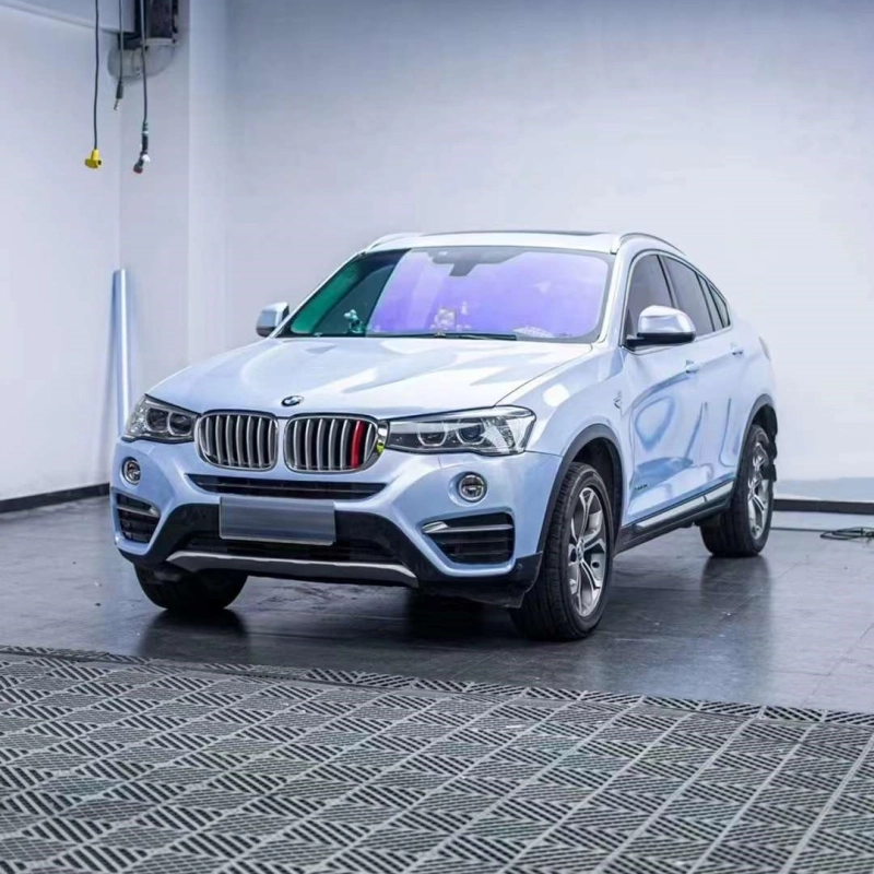 Macaron Jazz Blue Vinyl Car Wrap K-9102 02