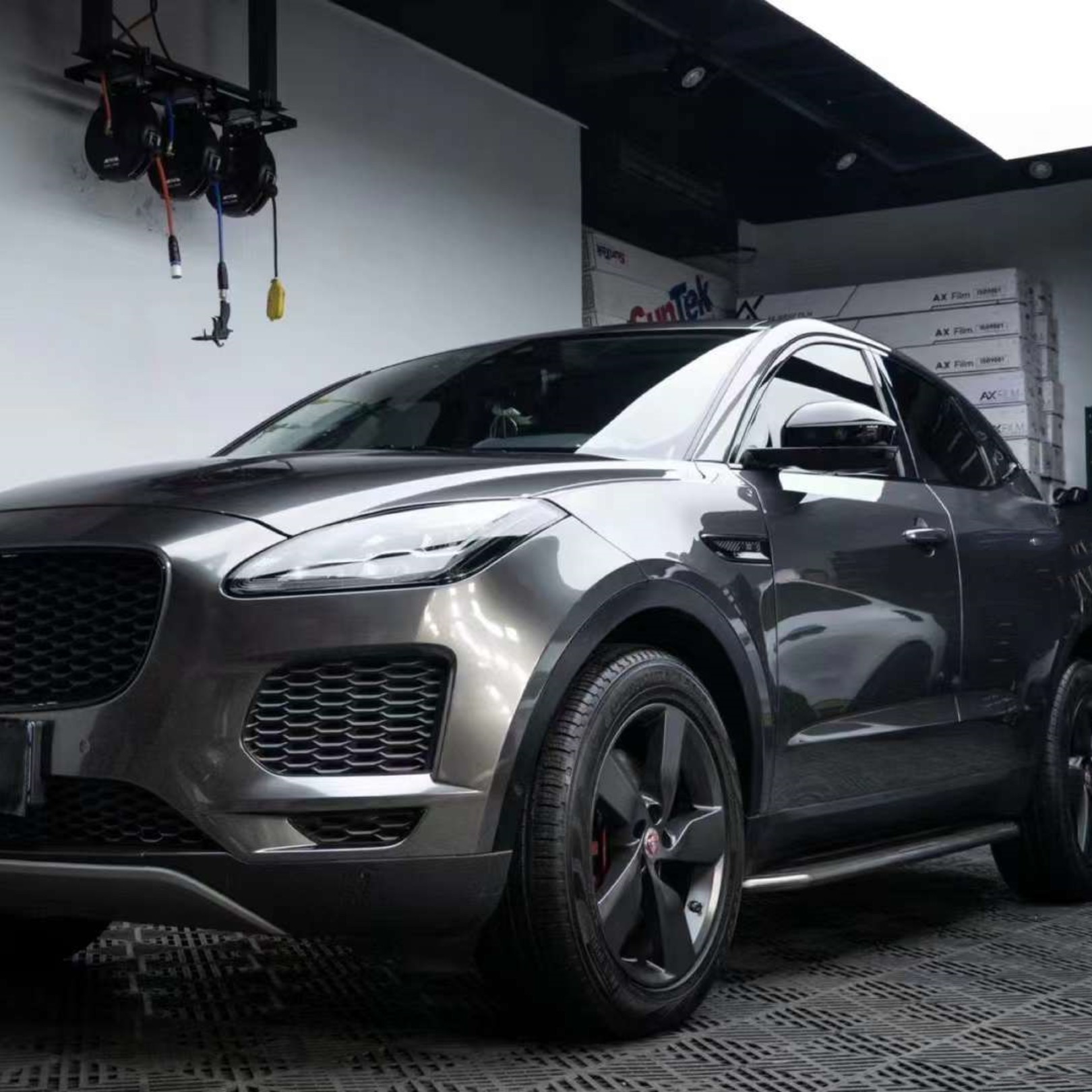 Metallic Titanium Vinyl Car Wrap K-2101