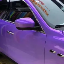 Twin Candy Magic Purple Vinyl Car Wrap K-5012