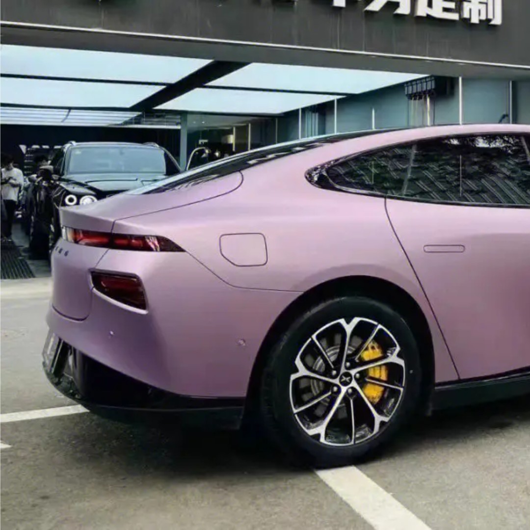 Ultra-Matte Pink Purple Vinyl Car Wrap K-1010