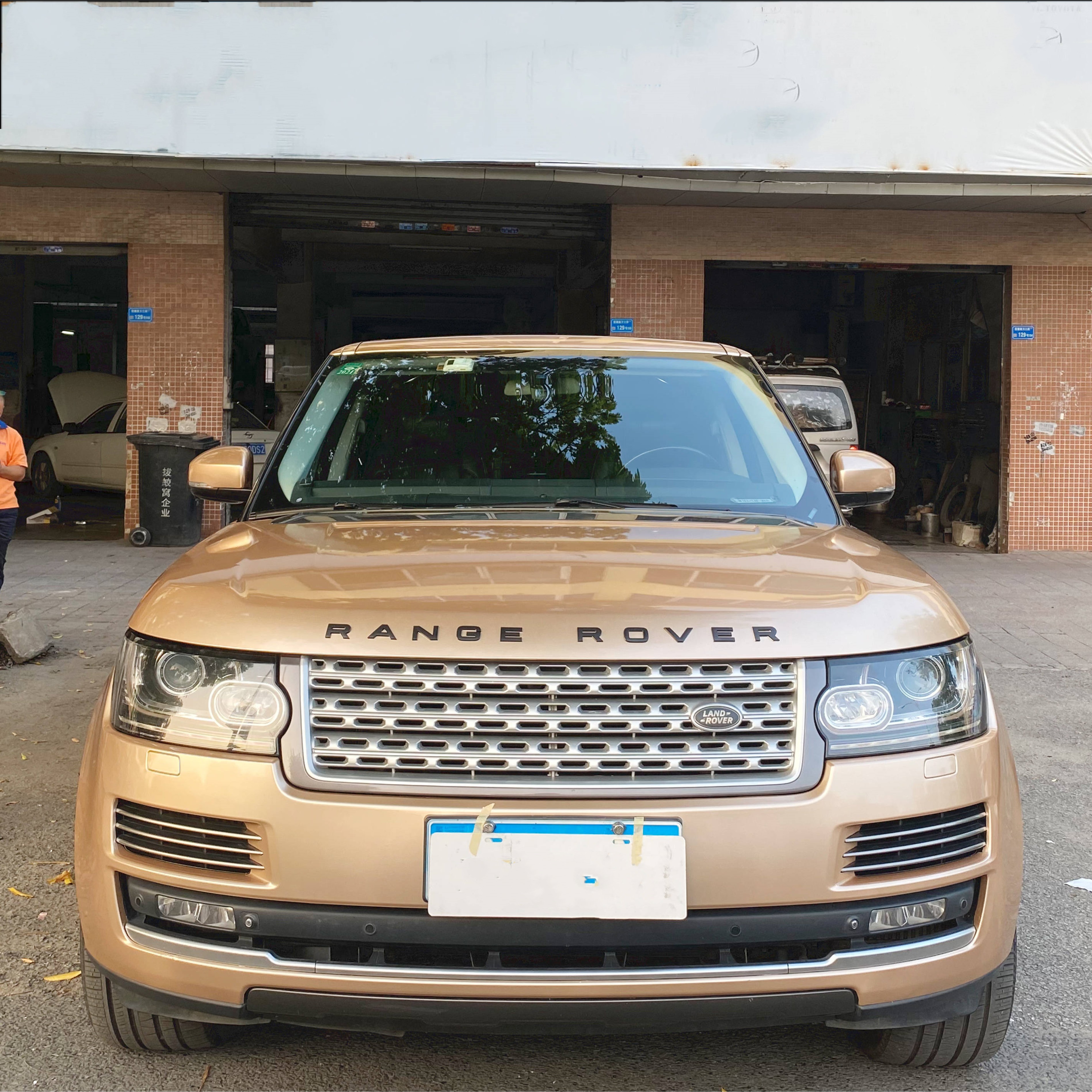 Glossy Champaign Dark Gold Vinyl Car Wrap K-2111