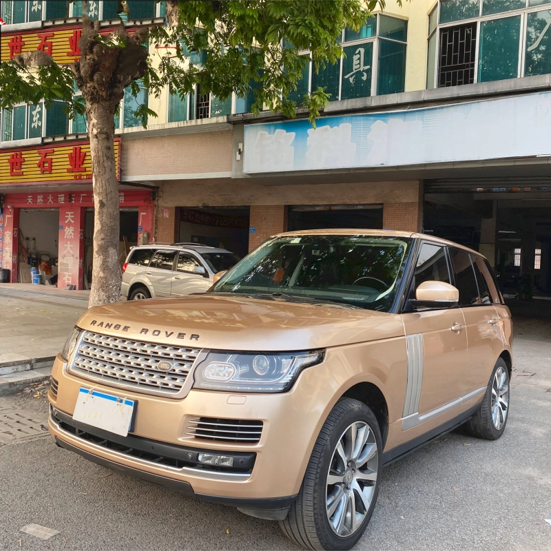 Glossy Champaign Dark Gold Vinyl Car Wrap K-2111 02