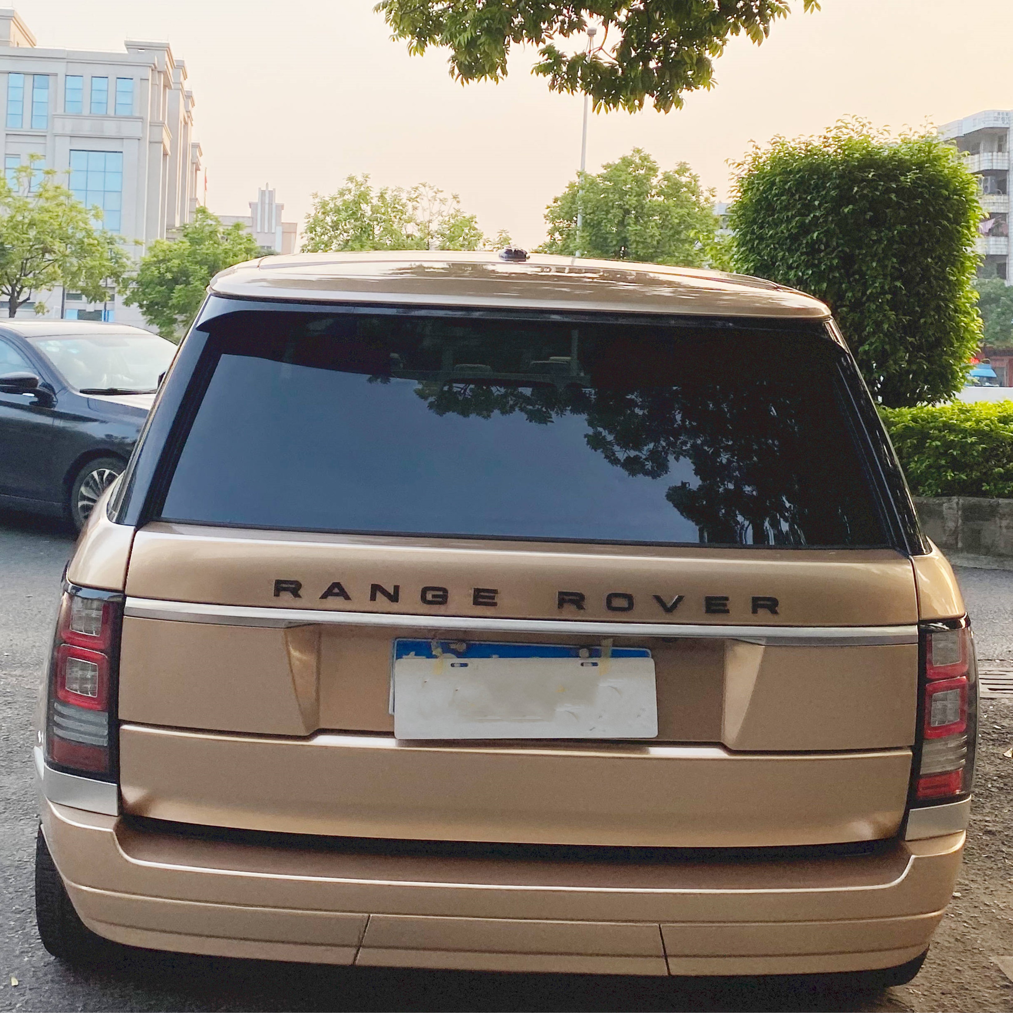 Glossy Champaign Dark Gold Vinyl Car Wrap K-2111