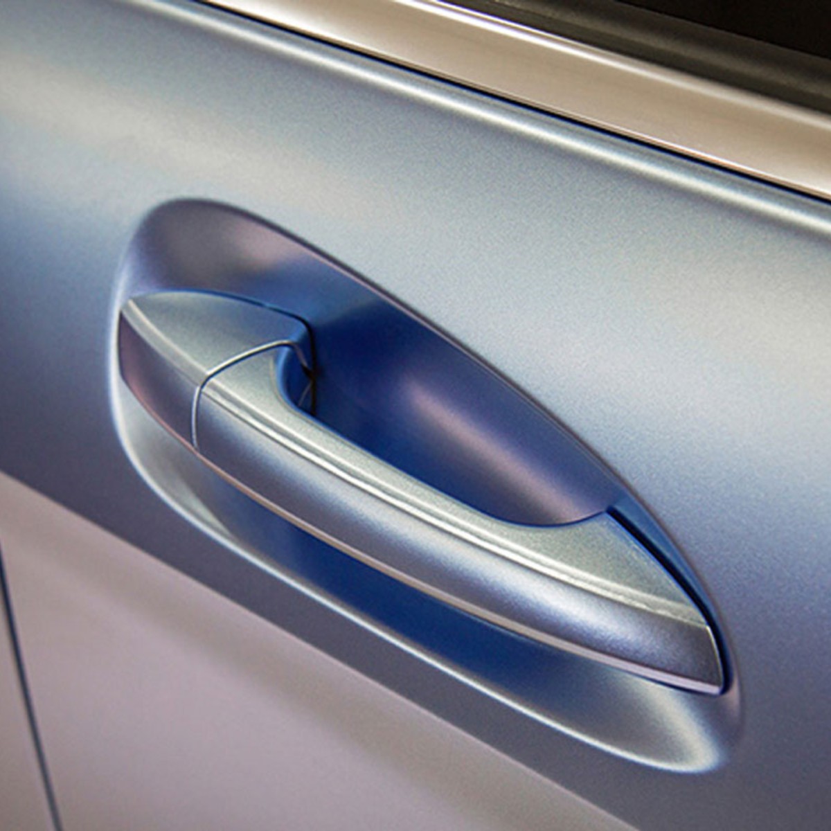 Pure Metal Mist Blue Vinyl Car Wrap K-9219