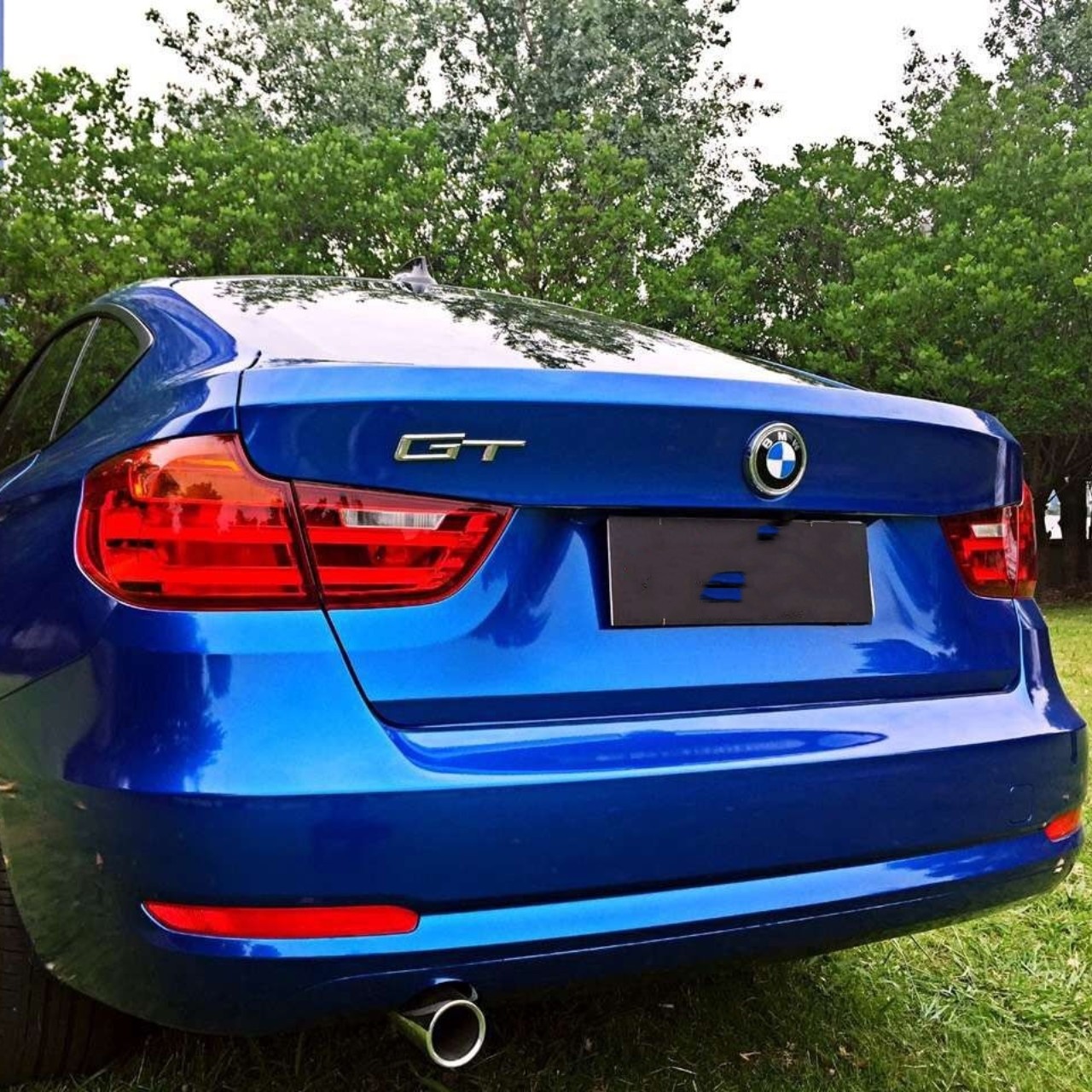 Sparkle Blue Vinyl Car Wrap K-4028