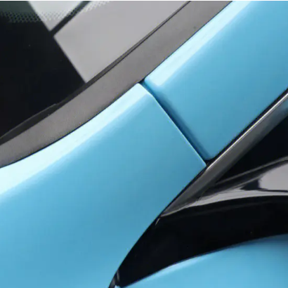 Sparkle Sky Blue Vinyl Car Wrap K-4031